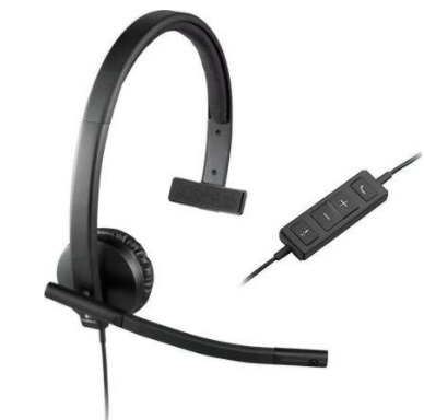 Logitech® USB Headset H570e Mono - USB - EMEA - MONO WITH LEATHERETTE PAD_2