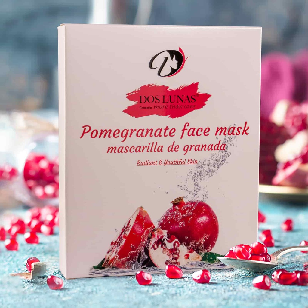 Dos Lunas Face Mask Pomegranate 25 g_2