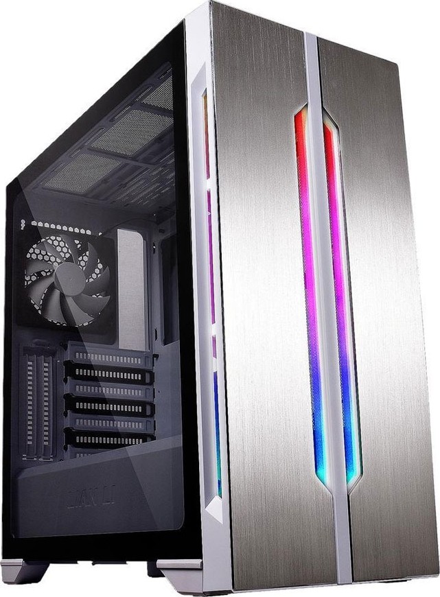 Wholesale Lian Li Lancool One Digital White SECC / Tempered Glass ATX Mid Tower Computer Case w/ Front Panel Addressable RGB LED | PC-LCOD-W