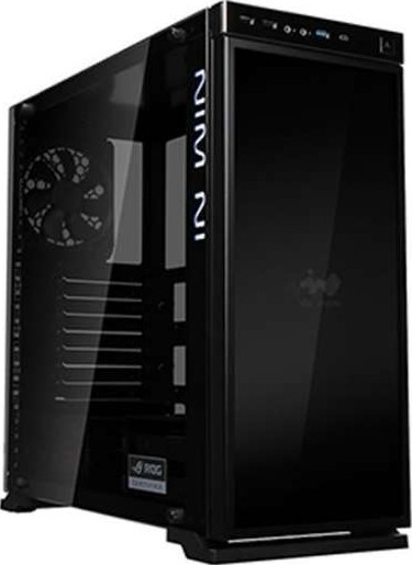 Wholesale IN WIN 805 Infinity Black Aluminum/Tempered Glass ATX Mid Tower Case | INWC-805i-Black_3