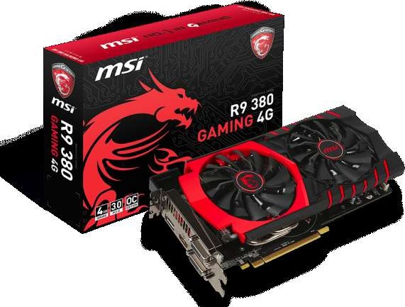 Wholesale MSI R9 380 GAMING 4G Graphics Card | R9-380-GAMING-4G