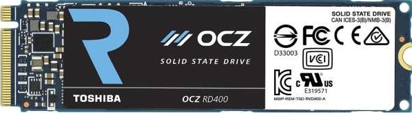 Wholesale Toshiba 256GB OCZ RD400 Series Solid State Drive PCIe NVMe M.2 2280 with MLC Flash | RVD400-M22280-256G