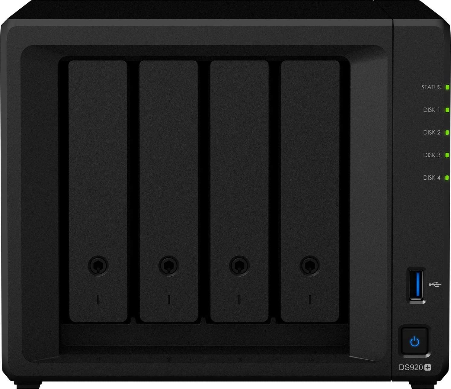 Wholesale Synology 4 Bay NAS Disk Station DS920+ DDR4 4GB With 30TB 4 Bay Desktop NAS Solution With WD Ultrastar And Free Bullguard Antivirus-Internet Security _4