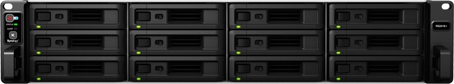 Wholesale Synology RackStation 12 Bay Diskless Network Attached Storage (Quad Core Intel Atom C3538