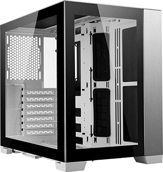 Wholesale Lian Li O11 Dynamic Mini Tempered Glass ATX Case - White | OG99.O11DMI-W
