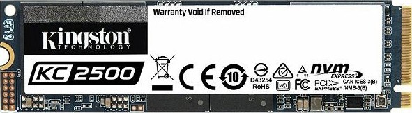 Wholesale Kingston KC2500 2 TB Solid State Drive - M.2 2280 Internal - PCI Express NVMe (PCI Express NVMe 3.0 x4) | 740617307207