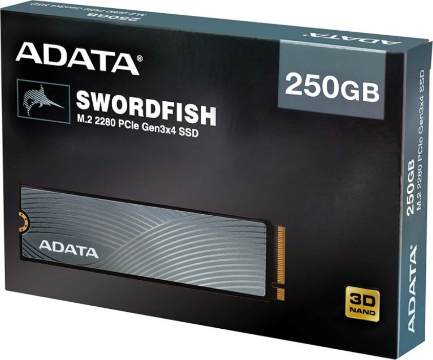 Wholesale Adata Swordfish 250GB 3D NAND PCIe Gen3x4 NVMe M.2 2280 Read/Write up to 1800/1200MB/s Internal SSD | ASWORDFISH-250G-C