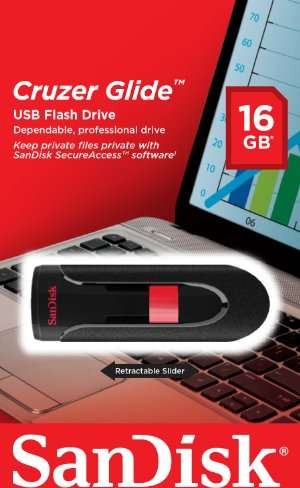 Wholesale SANDISK 16GB CRUZER GLIDE 3.0 USB 3.0 | SDCZ600-016G-G35