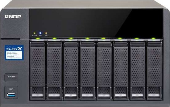 Wholesale QNAP 8 BAY 3.5 HDD TOWER NAS 8GB DDR3 ARM Cortex-A15 Dual Core 1.7GHz