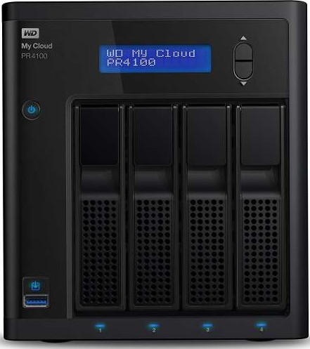 Wholesale WD 32TB My Cloud Pro Series PR4100 Network Attached Storage - NAS | WDBNFA0320KBK-EESN