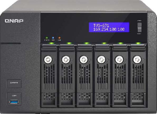 Wholesale QNAP TVS-671-PT-4G 6 Bay NAS