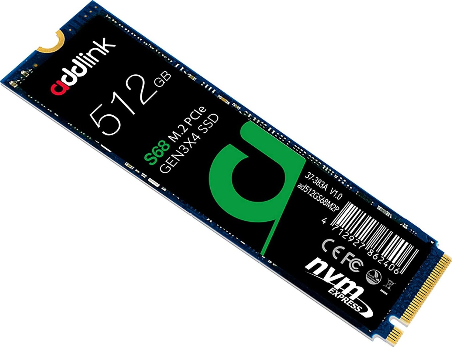 Wholesale Addlink SSD 512GB S68 Series M.2 2280 PCIe 3.0x4 NVMe