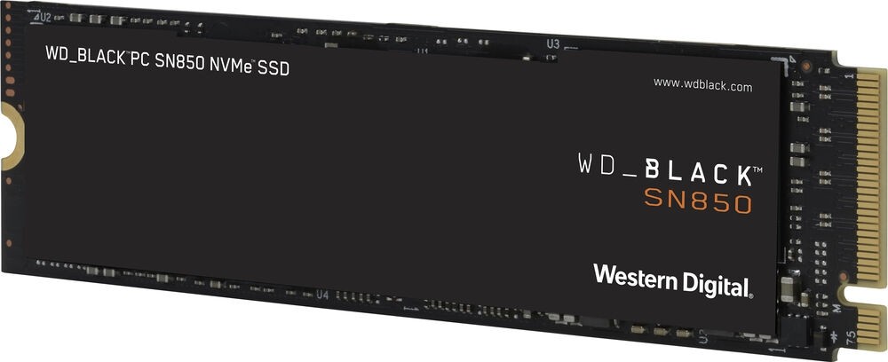 Wholesale Western Digital SN850 1TB NVMe M.2 2280 PCIe Gen4 x4 3D NAND Internal Solid State Drive (SSD) without HeatSink - Black | WDS100T1X0E-00AFY0