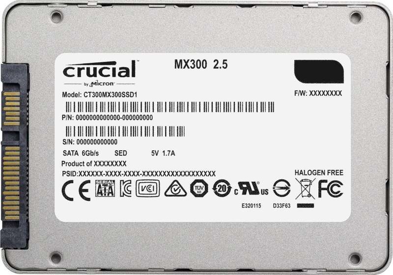 Wholesale Crucial MX300 525GB SATA 2.5 Inch Internal Solid State Drive | CT525MX300SSD1_3
