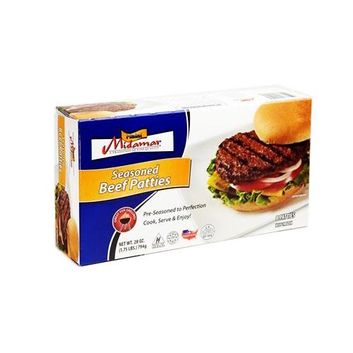 Wholesale Halal Seasoned Beef Patties Supplier