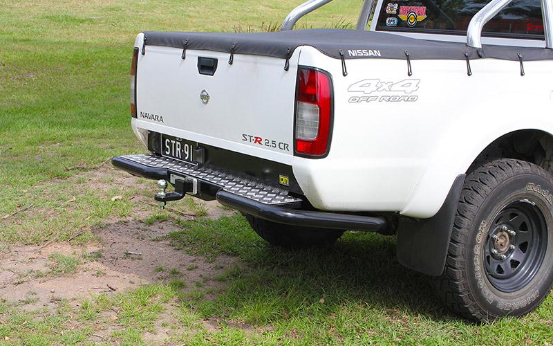 Wholesale TJM REAR STEP TOWBAR SUIT NISSAN NAVARA D22 (2009+) LONG TUB