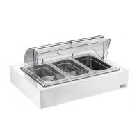 Double Wall Refrigerated Basin With Cover For Yogurt And Vegetables   51132840