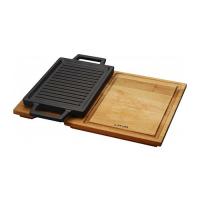 Hot Plate And Wooden Service Platter LVECOHP2215T13K4-2