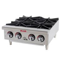 Table top 4 range gas cooker