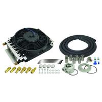 DERALE 16 PASS ELECTRA REMOTE ENGINE OIL COOLER KIT (8AN INLETS) 15500