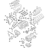 Nissan 13085-EY00A GENUINE OEM CHAIN GUIDE