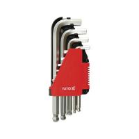 YATO Hex Key With Ball 10Pcs  2-12mm