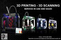 BEST 3D PRINTERS SCANNER PRINTING MATERIAL SERVICE PROVIDING COMPANY IN DUBAI UAE SAUDI