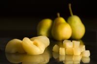 Steamed pears
