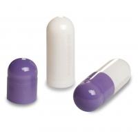 Empty capsule 2# Light Purple/White
