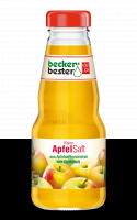 Clear apple juice