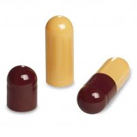 Empty Gelatin Capsules 00# Brownish Red & Yellow