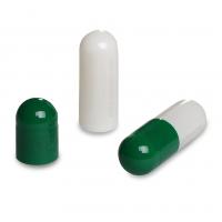 Empty Gelatin Capsules size 2 Green White