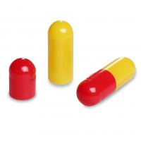 Empty Gelatin Capsules 0# Red/Yellow