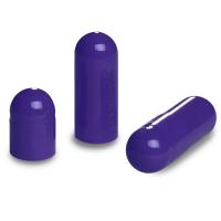1# Empty Gelatin Capsules Purple