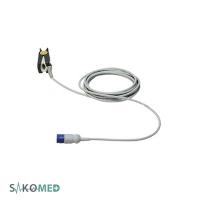 Sensor SpO2 Adult Clip Reusable -Nellcor 9-pin D-sub connector