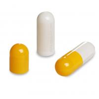 Empty Gelatin Capsules 2# Yellow/White