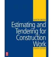 English Books- Estimating And Tendering For Construction Work