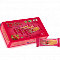 Biscuit with Strawberry Taste Topped with Sugar - Valentine Model