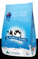Kings Kuma FULL CREAM MILK POWDER 1Kg - VITAMIN A & D