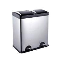 Hygienic Stainless Steel Pedal Bin with Inner Casing