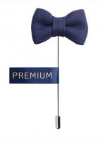 The Graceful Bow – Blue Brooch