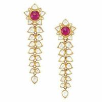 Antique Gold Mughal Earrings