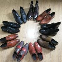 Handmade genuine leather goodyear shoes for men wedding