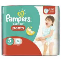Pampers Pants Baby Dry 24pcs	Size 5 [NL/F/D/UK]