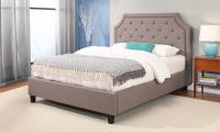 Sierra Nailhead-trim Upholstery Platform Bed