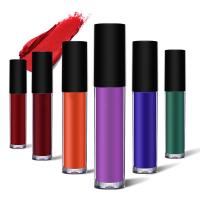 MS-LP-6 6 Matte Colors liquidwater proof lip gloss