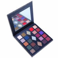 MS-EP-23 12 matte and 3 gilitter colors, and 8 shimmer colors eyeshadow palette