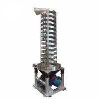 Vertical spiral conveyor for lifting