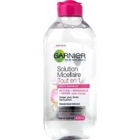 Garnier Micellar Water Face Eyes Lips Cleanser and Daily Make-up Remover 400ml, Pack of 1