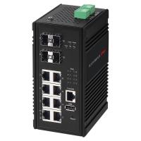 WHOLESALE EDIMAX SWITCH: INDUSTRIAL 8 GIGAPORT POE  WITH 4 SFP SWITCH
